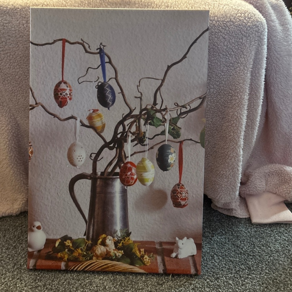 Easter canvas PRINT picture
